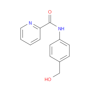 2-PYRIDINECARBOXAMIDE, N-[4-(HYDROXYMETHYL)PHENYL]-