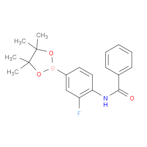 N-(2-FLUORO-4-(4,4,5,5-TETRAMETHYL-1,3,2-DIOXABOROLAN-2-YL)PHENYL)BENZAMIDE