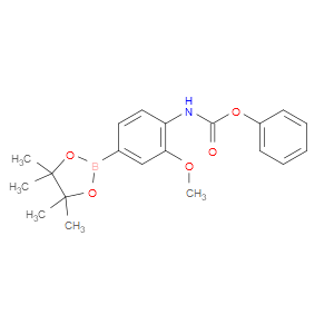 PHENYL (2-METHOXY-4-(4,4,5,5-TETRAMETHYL-1,3,2-DIOXABOROLAN-2-YL)PHENYL)CARBAMATE - Click Image to Close