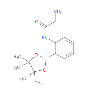 N-(2-(4,4,5,5-TETRAMETHYL-1,3,2-DIOXABOROLAN-2-YL)PHENYL)PROPIONAMIDE