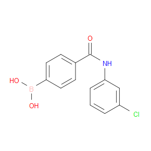 (4-[(3-CHLOROPHENYL)CARBAMOYL]PHENYL)BORONIC ACID
