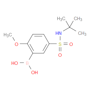 5-(N-TERT-BUTYLSULFAMOYL)-2-METHOXYPHENYLBORONIC ACID - Click Image to Close