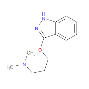 1-PROPANAMINE, 3-(1H-INDAZOL-3-YLOXY)-N,N-DIMETHYL-