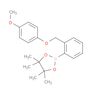 2-(2-((4-METHOXYPHENOXY)METHYL)PHENYL)-4,4,5,5-TETRAMETHYL-1,3,2-DIOXABOROLANE
