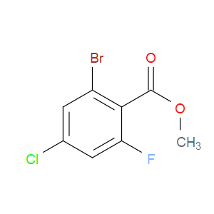 METHYL 2-BROMO-4-CHLORO-6-FLUOROBENZOATE - Click Image to Close