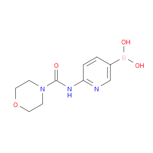(6-[(MORPHOLINE-4-CARBONYL)AMINO]PYRIDIN-3-YL)BORONIC ACID