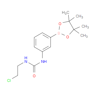 1-(2-CHLOROETHYL)-3-(3-(4,4,5,5-TETRAMETHYL-1,3,2-DIOXABOROLAN-2-YL)PHENYL)UREA