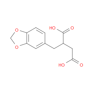 2-(1,3-BENZODIOXOL-5-YLMETHYL)BUTANEDIOIC ACID