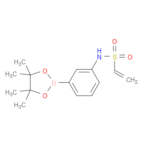 ETHENESULFONAMIDE, N-[3-(4,4,5,5-TETRAMETHYL-1,3,2-DIOXABOROLAN-2-YL)PHENYL]- - Click Image to Close
