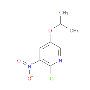 2-CHLORO-5-ISOPROPOXY-3-NITROPYRIDINE