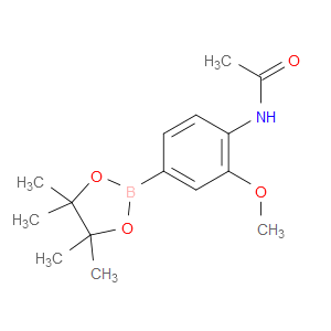 N-(2-METHOXY-4-(4,4,5,5-TETRAMETHYL-1,3,2-DIOXABOROLAN-2-YL)PHENYL)ACETAMIDE