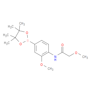 2-METHOXY-N-(2-METHOXY-4-(4,4,5,5-TETRAMETHYL-1,3,2-DIOXABOROLAN-2-YL)PHENYL)ACETAMIDE