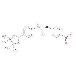 [4-(4,4,5,5-TETRAMETHYL-[1,3,2]DIOXABOROLAN-2-YL)-PHENYL]-CARBAMIC ACID 4-NITRO-PHENYL ESTER