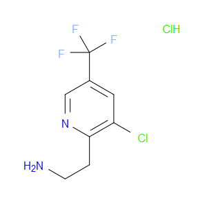 2-[3-CHLORO-5-(TRIFLUOROMETHYL)PYRIDIN-2-YL]ETHANAMINE HYDROCHLORIDE