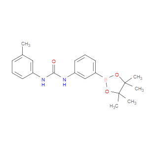 1-(3-(4,4,5,5-TETRAMETHYL-1,3,2-DIOXABOROLAN-2-YL)PHENYL)-3-(M-TOLYL)UREA - Click Image to Close