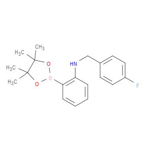 N-(4-FLUOROBENZYL)-2-(4,4,5,5-TETRAMETHYL-1,3,2-DIOXABOROLAN-2-YL)ANILINE