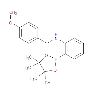 N-(4-METHOXYBENZYL)-2-(4,4,5,5-TETRAMETHYL-1,3,2-DIOXABOROLAN-2-YL)ANILINE