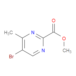 METHYL 5-BROMO-4-METHYLPYRIMIDINE-2-CARBOXYLATE - Click Image to Close