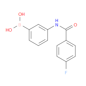 B-[3-[(4-FLUOROBENZOYL)AMINO]PHENYL]BORONIC ACID