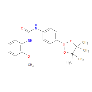 UREA, N-(2-METHOXYPHENYL)-N'-[4-(4,4,5,5-TETRAMETHYL-1,3,2-DIOXABOROLAN-2-YL)PHENYL]-