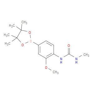1-(2-METHOXY-4-(4,4,5,5-TETRAMETHYL-1,3,2-DIOXABOROLAN-2-YL)PHENYL)-3-METHYLUREA