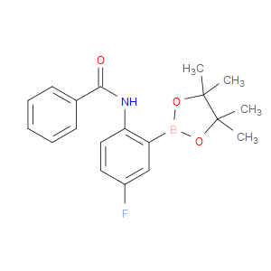 N-(4-FLUORO-2-(4,4,5,5-TETRAMETHYL-1,3,2-DIOXABOROLAN-2-YL)PHENYL)BENZAMIDE - Click Image to Close