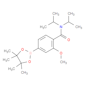 N,N-DIISOPROPYL-2-METHOXY-4-(4,4,5,5-TETRAMETHYL-1,3,2-DIOXABOROLAN-2-YL)BENZAMIDE