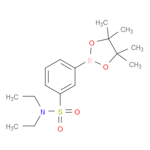 N,N-DIETHYL-3-(4,4,5,5-TETRAMETHYL-1,3,2-DIOXABOROLAN-2-YL)BENZENESULFONAMIDE