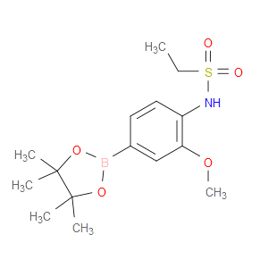 N-(2-METHOXY-4-(4,4,5,5-TETRAMETHYL-1,3,2-DIOXABOROLAN-2-YL)PHENYL)ETHANESULFONAMIDE
