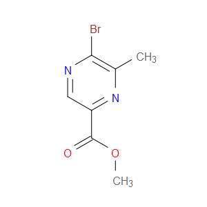 METHYL 5-BROMO-6-METHYLPYRAZINE-2-CARBOXYLATE - Click Image to Close