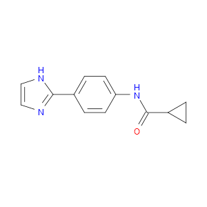 N-[4-(1H-IMIDAZOL-2-YL)PHENYL]CYCLOPROPANECARBOXAMIDE
