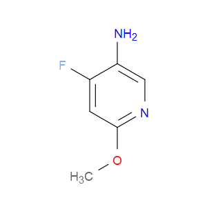 4-FLUORO-6-METHOXYPYRIDIN-3-AMINE