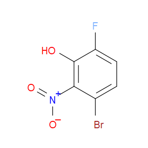 3-BROMO-6-FLUORO-2-NITROPHENOL