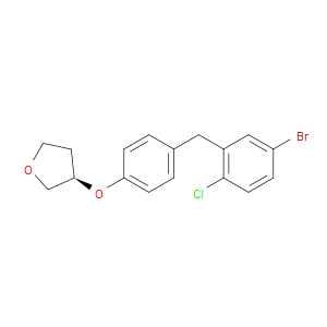 (R)-3-(4-(5-BROMO-2-CHLOROBENZYL)PHENOXY)TETRAHYDROFURAN