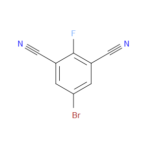 5-BROMO-2-FLUOROISOPHTHALONITRILE - Click Image to Close