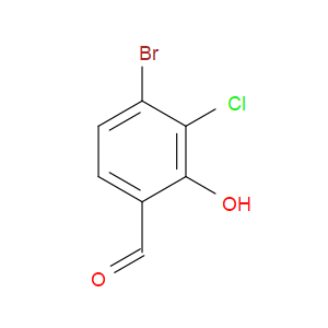 4-BROMO-3-CHLORO-2-HYDROXYBENZALDEHYDE